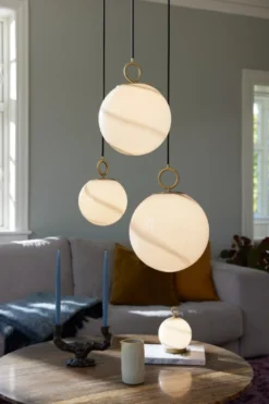 Halo Design Stockholm genopladelig bordlampe, grå