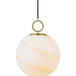 Halo Design Stockholm pendel, brun, Ø30 cm