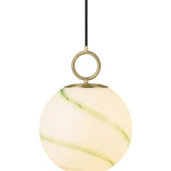 Halo Design Stockholm pendel, grøn, Ø25 cm