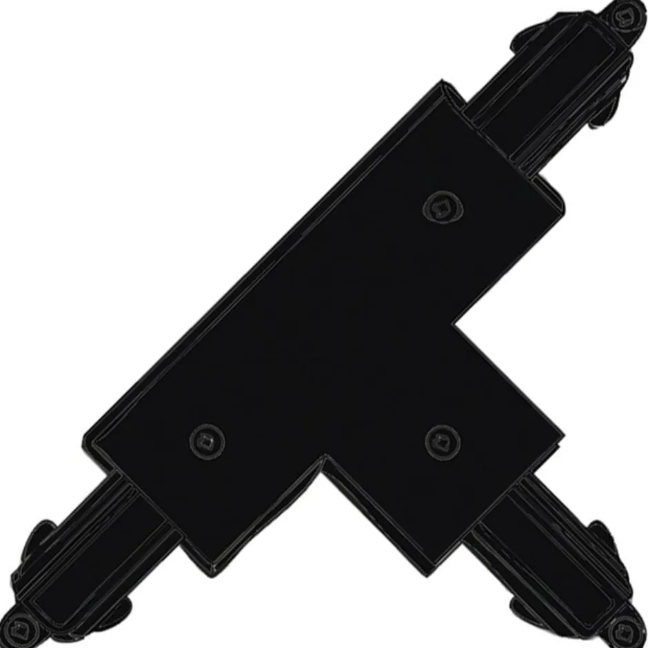 Halo Design Track 1F T-stykke, sort