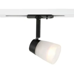 Halo Design Track Glass 1F skinnespot, sort