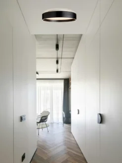 Halo Design Universal 3 Lite 1-2-3 plafond, sort, Ø42 cm