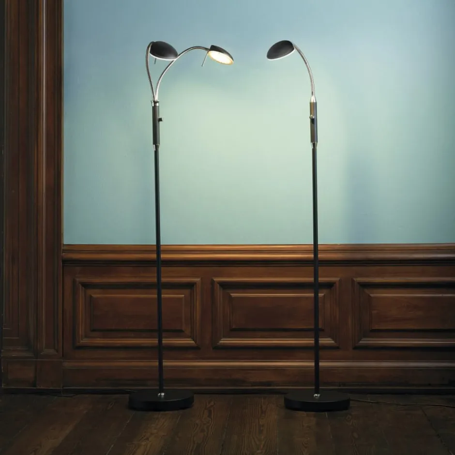 Halo Design Vegas Duo gulvlampe, sort