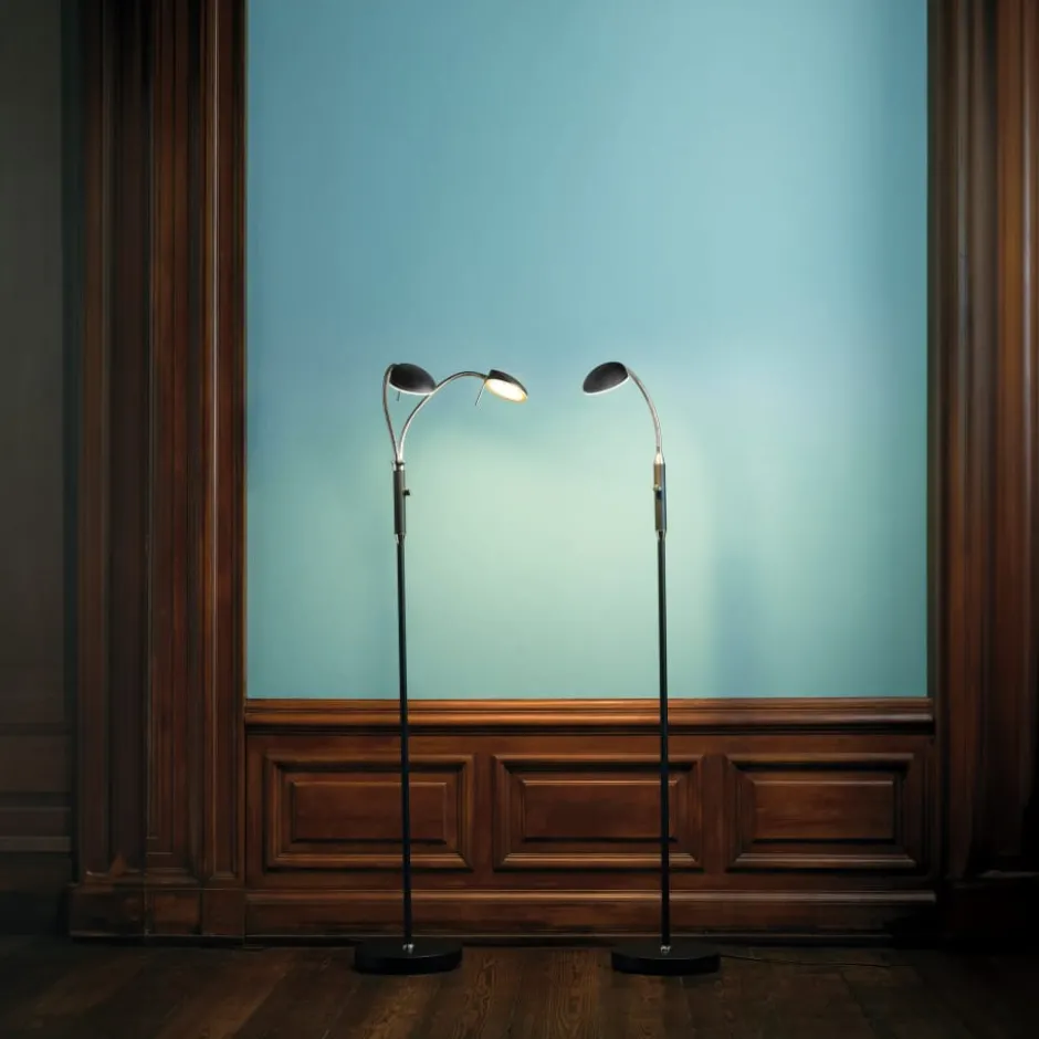 Halo Design Vegas Uplight gulvlampe, sort