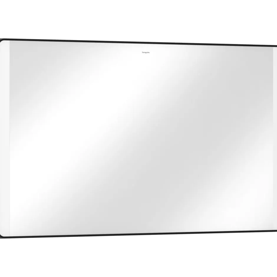 Hansgrohe Xarita Lite Q spejl med lys, 120x70 cm, sort