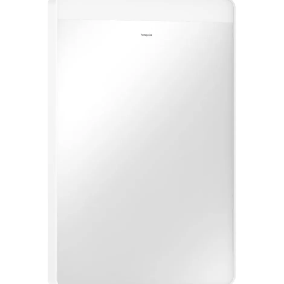 Hansgrohe Xarita Lite Q spejl med lys, 50x70 cm, hvid