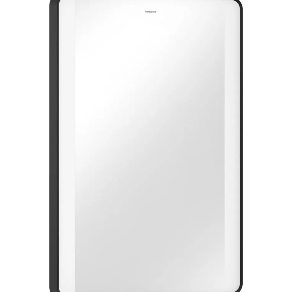 Hansgrohe Xarita Lite Q spejl med lys, 50x70 cm, sort