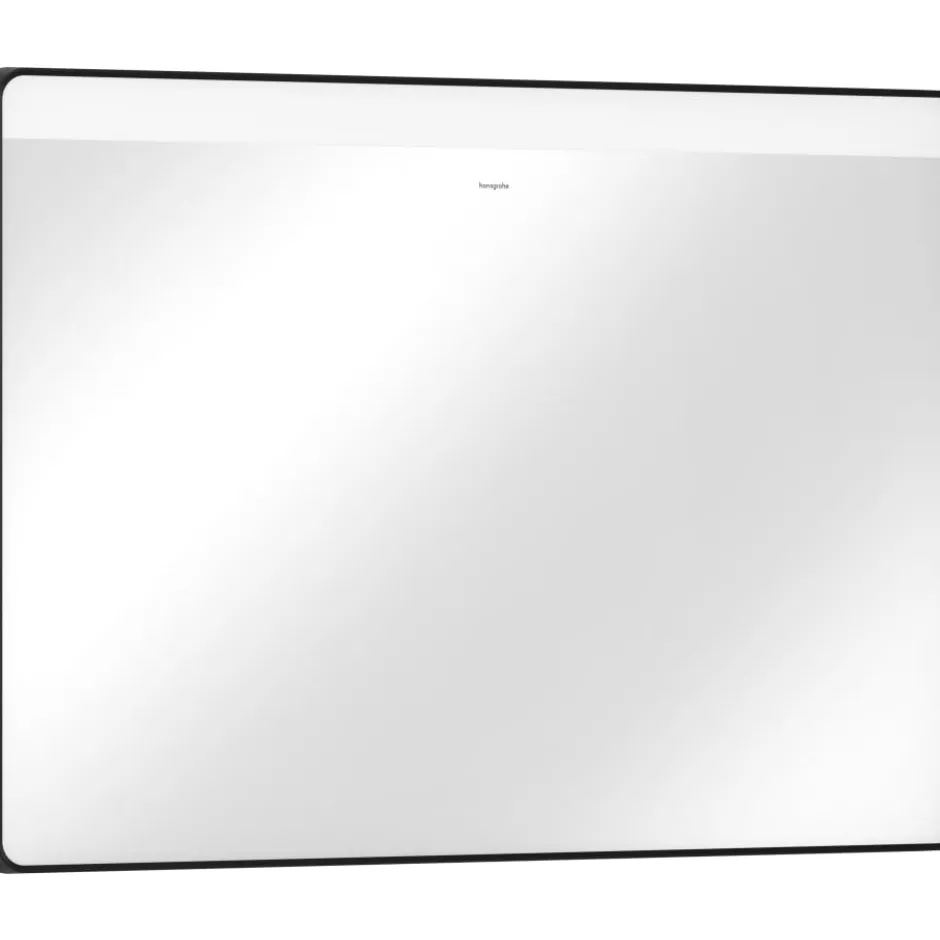 Hansgrohe Xarita Lite Q spejl med lys, sensor, 100x70 cm, sort