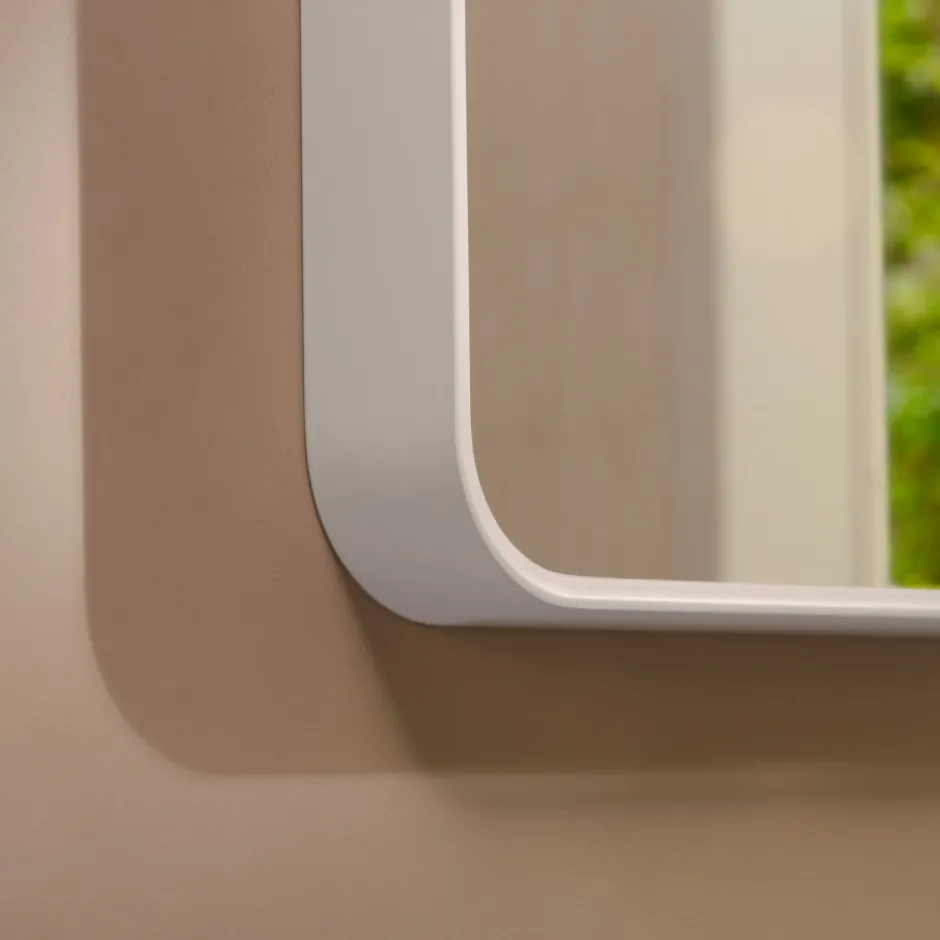 Hansgrohe Xarita Lite Q spejl med lys, sensor, 120x70 cm, hvid