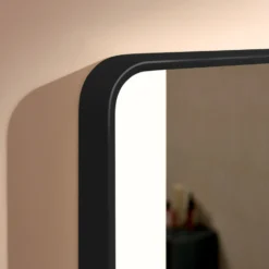 Hansgrohe Xarita Lite Q spejl med lys, sensor, 60x70 cm, sort