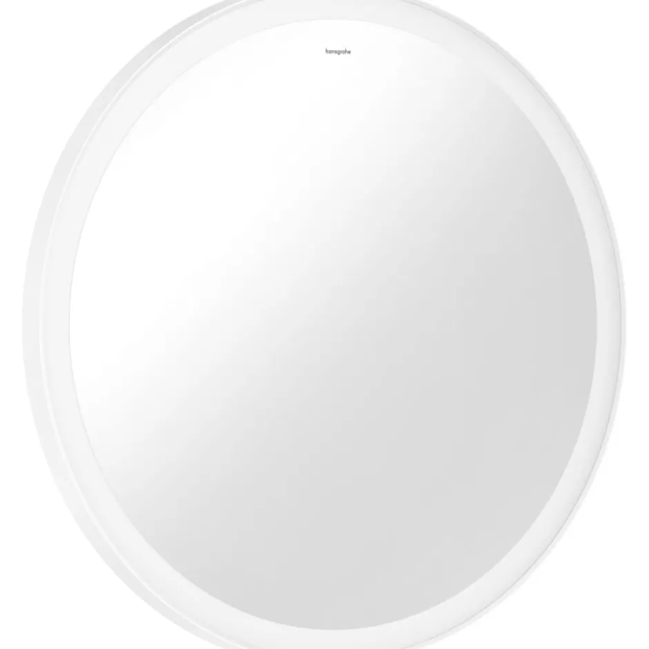 Hansgrohe Xarita Lite S spejl med lys, sensor, Ø70 cm, hvid