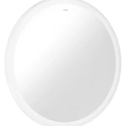 Hansgrohe Xarita Lite S spejl med lys, Ø70 cm, hvid