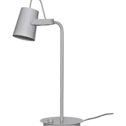 Hübsch Ardent bordlampe, lysegrå