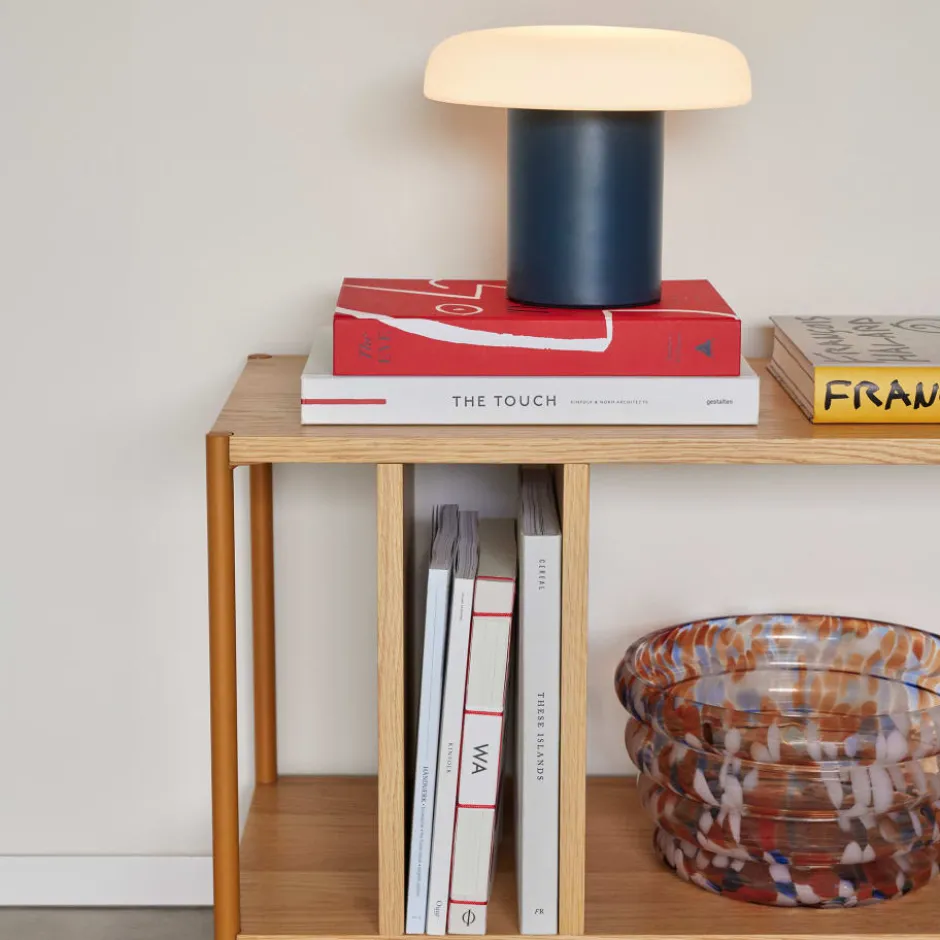 Hübsch Ateliers bordlampe, mørkeblå