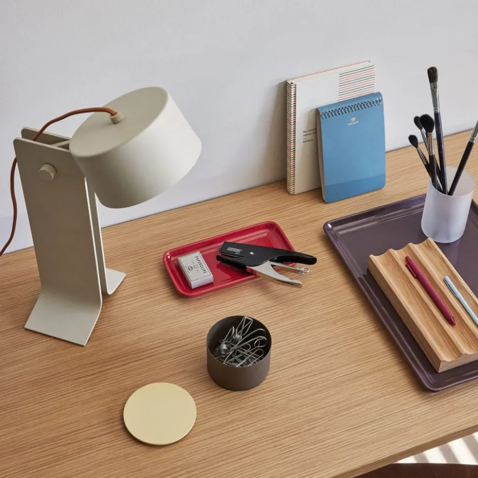 Hübsch Crea bordlampe, beige