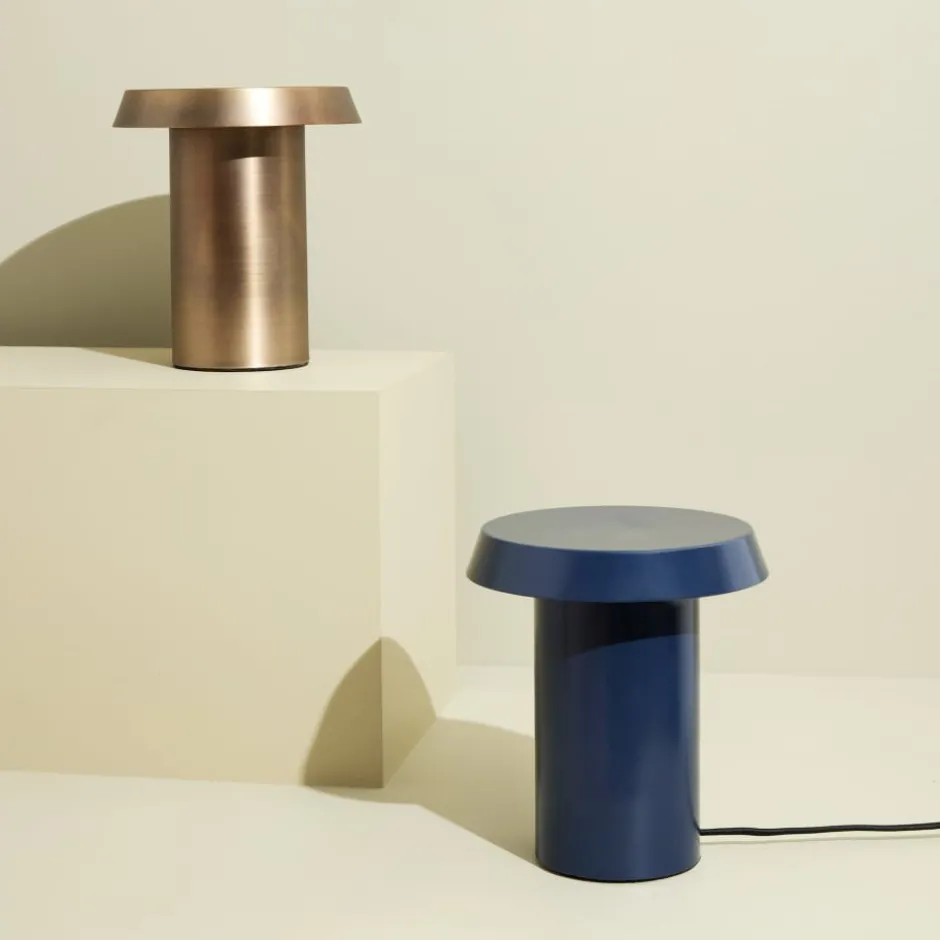 Hübsch Keen bordlampe, mørkeblå