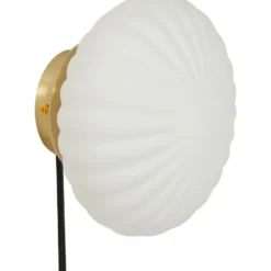 Hübsch Kumu væglampe, Ø18 cm