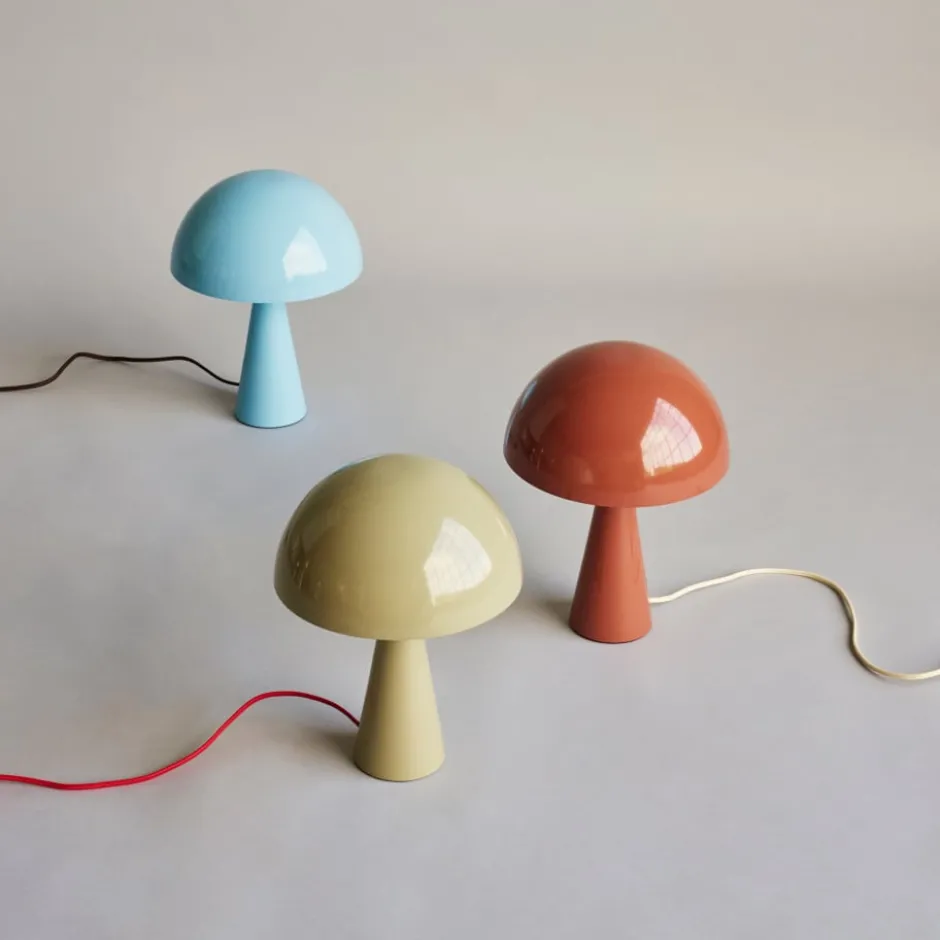 Hübsch Mush bordlampe, beige, 33 cm