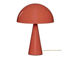 Hübsch Mush bordlampe, rød, 34 cm