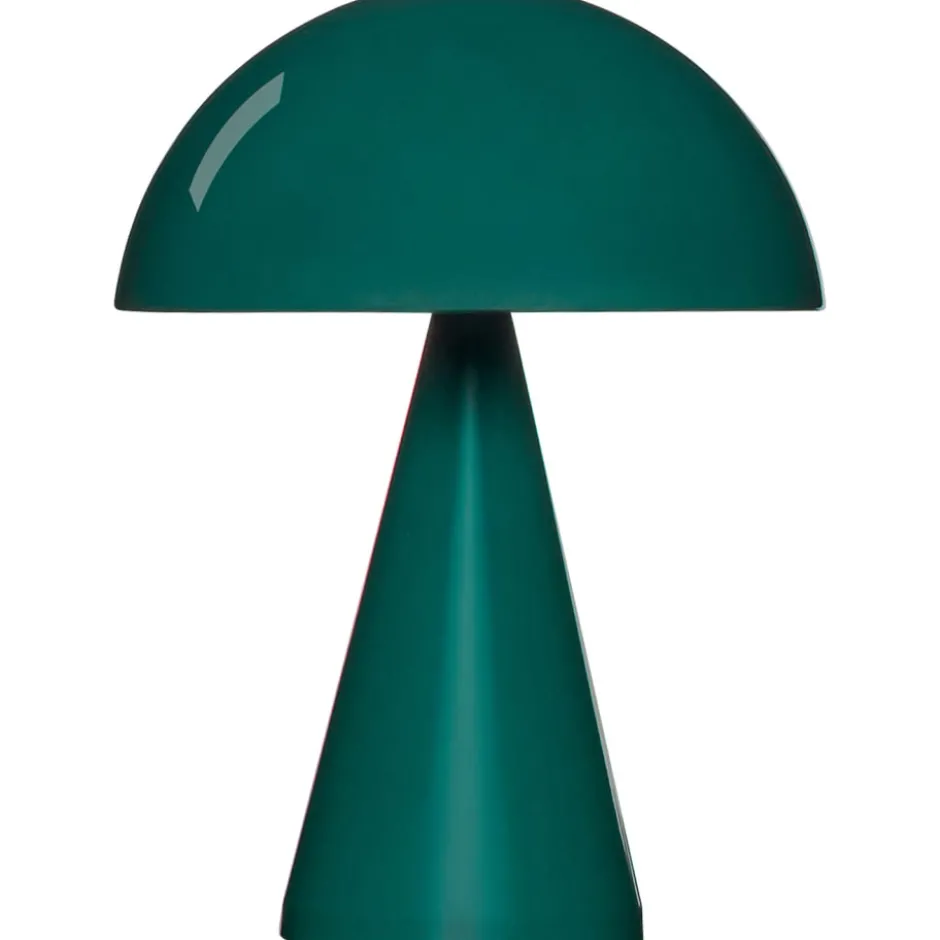 Hübsch Mush genopladelig bordlampe, grøn