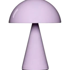 Hübsch Mush genopladelig bordlampe, lyserød