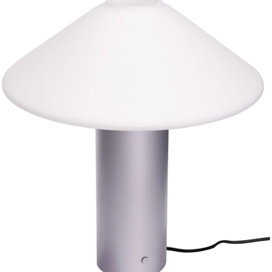 Hübsch Orbit bordlampe, sølv