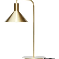 Hübsch Solo bordlampe, messing
