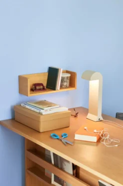 Hübsch Soothe bordlampe, grå