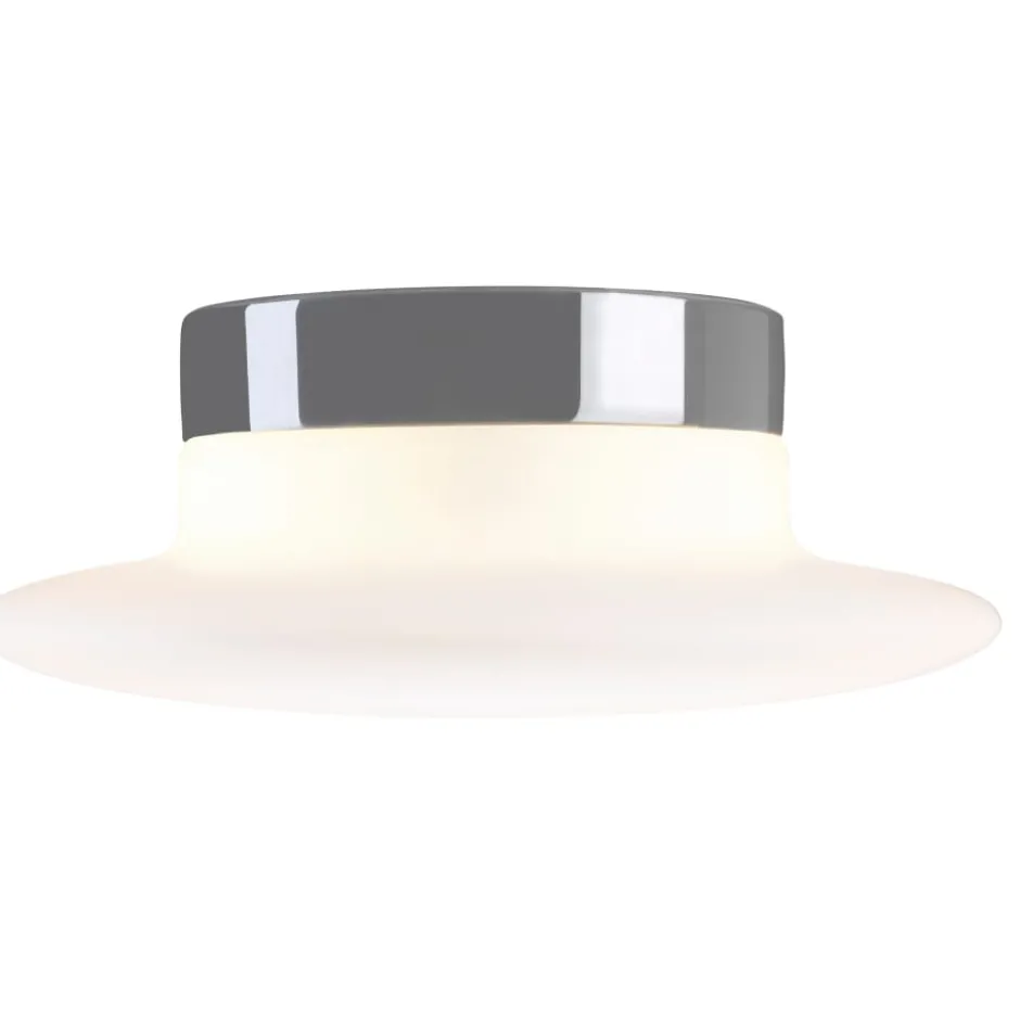 Ifö Aton Cairo loftlampe, Ø34 cm, grå