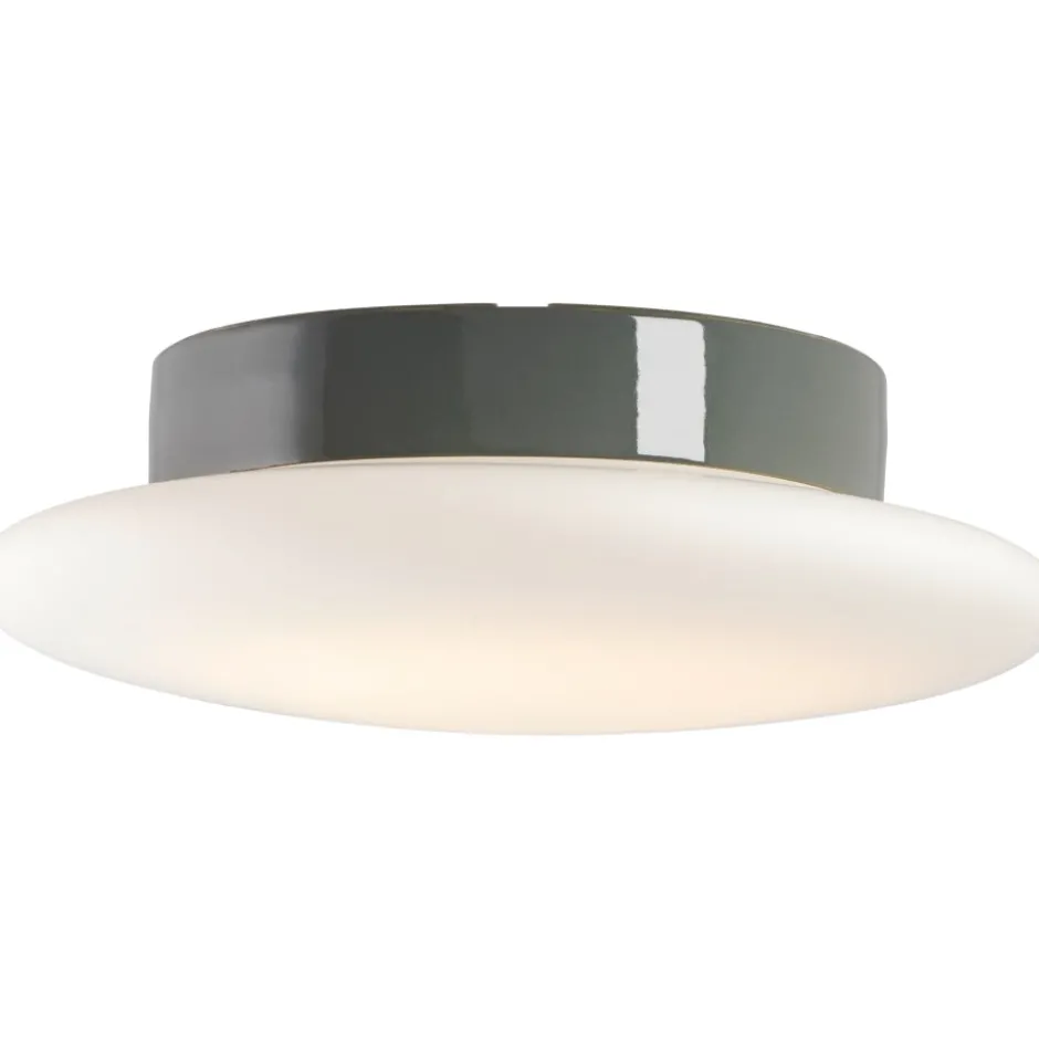Ifö Aton Cairo loftlampe, 3000K, Ø30 cm, grå