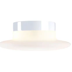 Ifö Aton Cairo loftlampe, 3000K, Ø34 cm, hvid