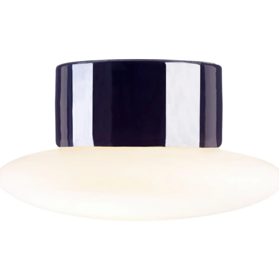 Ifö Aton Cairo loftlampe, 3000K, Ø20 cm, sort