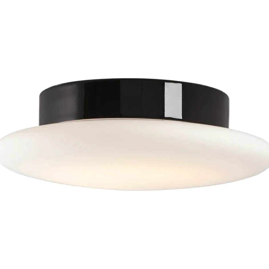 Ifö Aton Cairo loftlampe, 3000K, Ø30 cm, sort