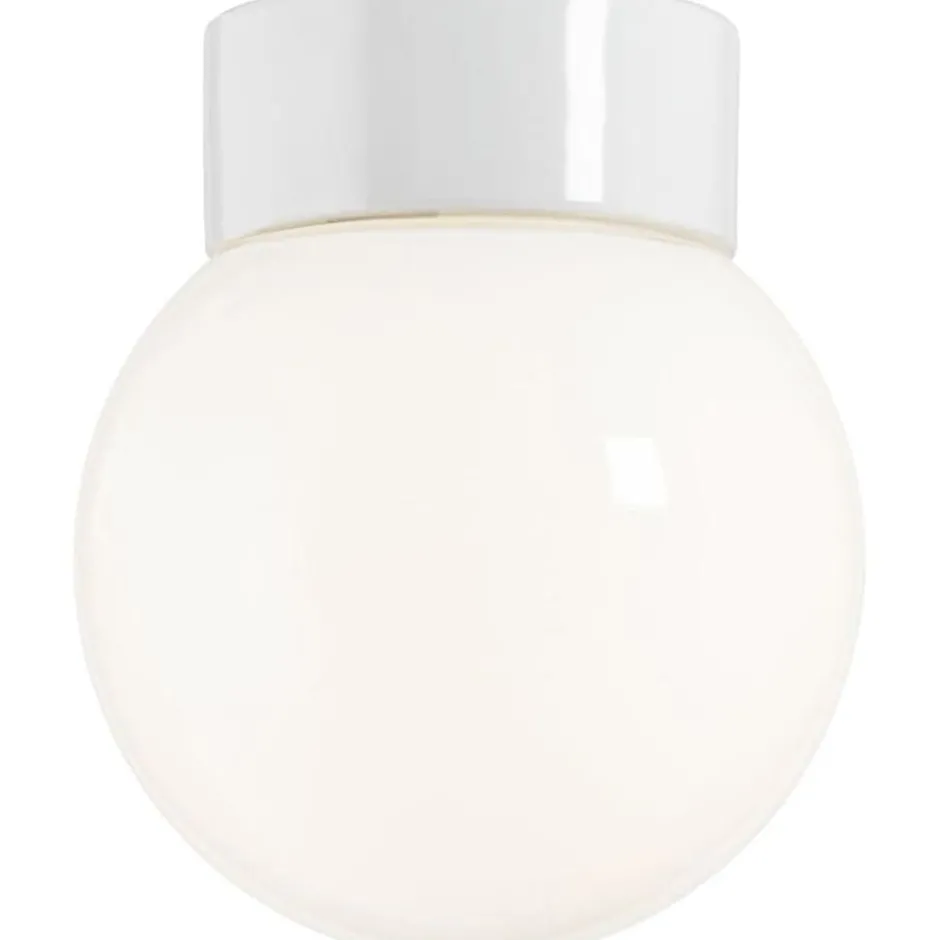 Ifö Electric Classic Globe loftlampe, Ø15 cm, hvid/opal