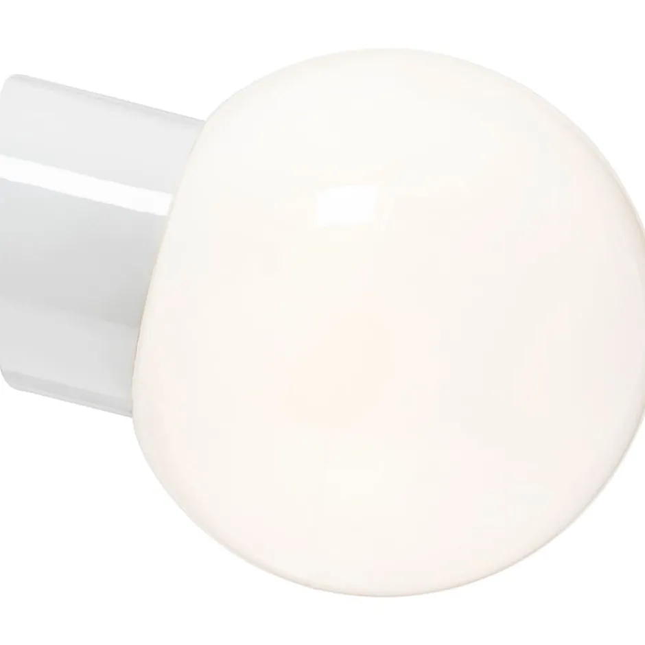 Ifö Electric Classic Glob 180 væglampe, hvid