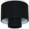 Ifö Electric lampebase, 84,5 mm, sort