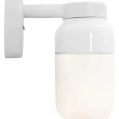Ifö Electric Ohm væglampe, hvid/opal