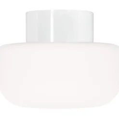 Ifö Electric Solenne loft-/væglampe, hvid, Ø21 cm