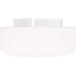 Ifö Electric Solenne loft-/væglampe, hvid, Ø36 cm