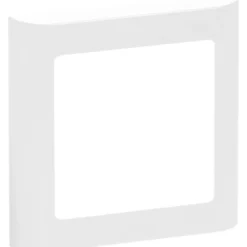 Indsats til smart button med LK Fuga Soft design ramme, hvid