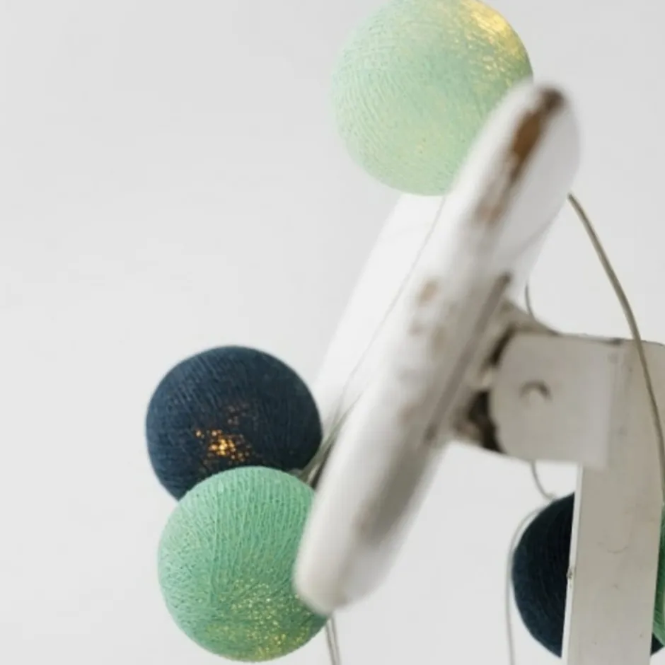 Iris Lights Cool Mint lyskæde, 20 kugler
