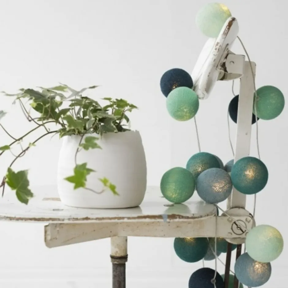 Iris Lights Cool Mint lyskæde, 35 kugler