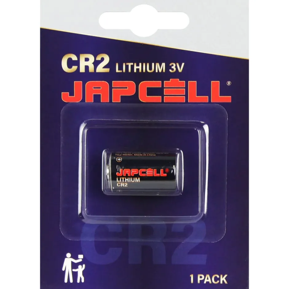 Japcell CR2 batteri, 1 stk.