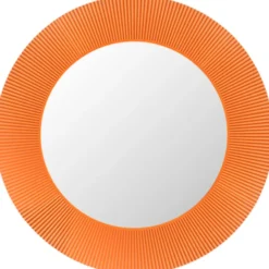 Kartell Laufen All Saints spejl med lys, orange