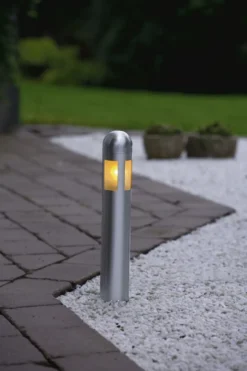 Konstsmide Amalfi bedlamper, rustfrit stål
