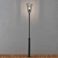 Konstsmide Benu parklampe, galvaniseret stål