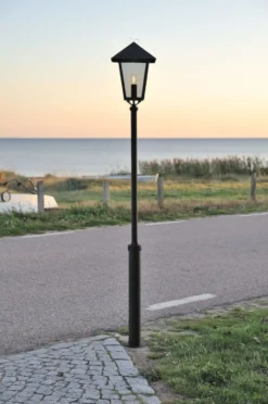 Konstsmide Benu parklampe, sort