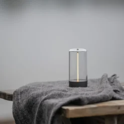 Konstsmide Edison udendørs genopladelig bordlampe, 14,5 cm