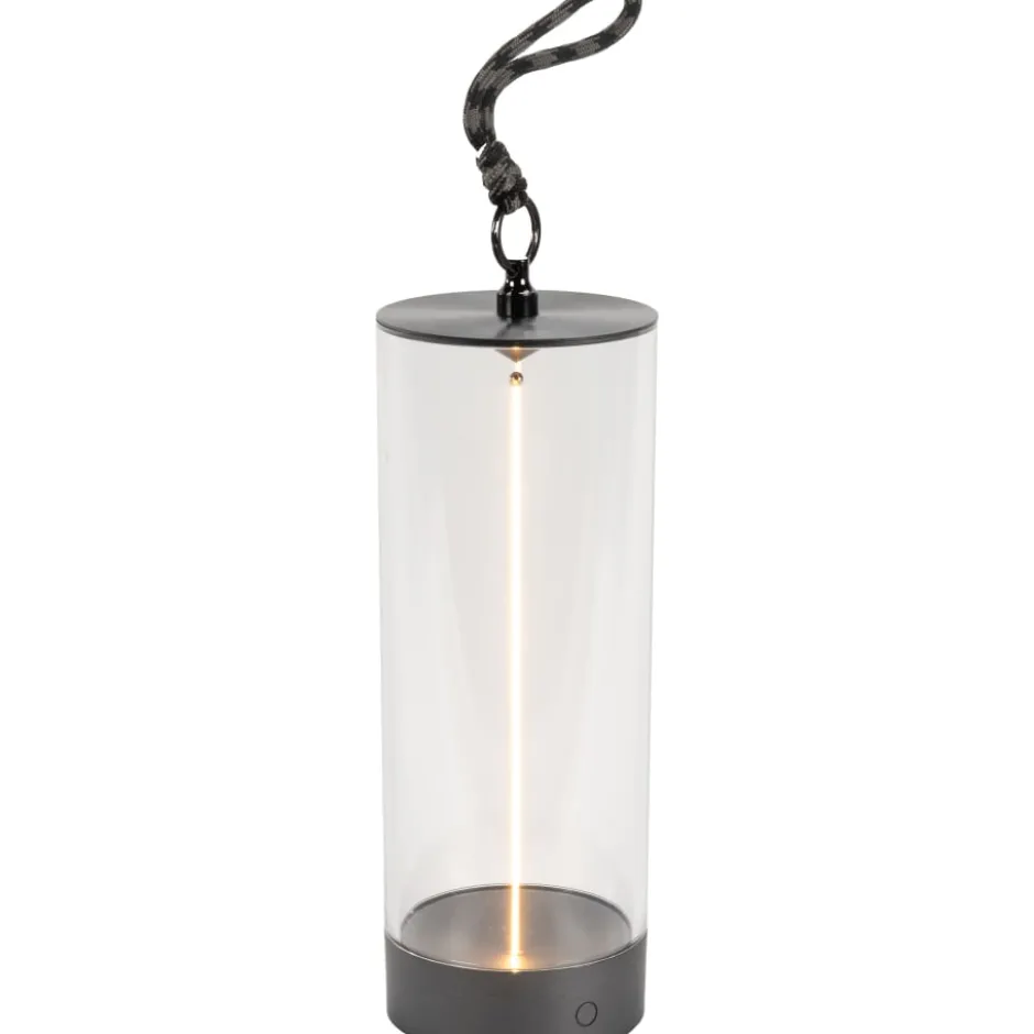 Konstsmide Edison udendørs genopladelig bordlampe, 24 cm