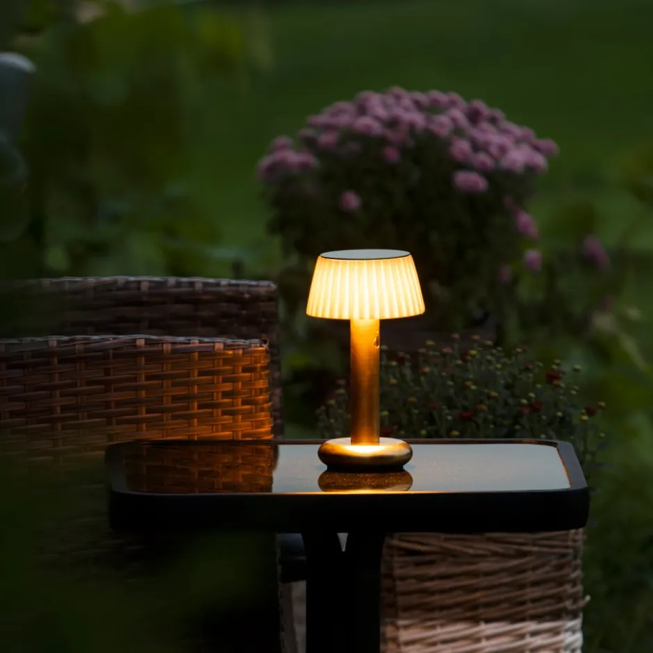 Konstsmide Grasse genopladelig bordlampe